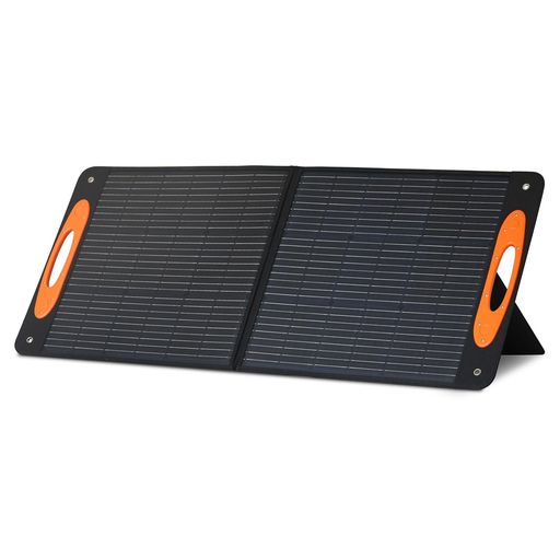 LAUNTOP LT-100W ソーラーパネル 100W/20V USB対応 折りたたみ 太陽光 単結晶シリコン ポータブル電源用 IP65防塵防水 DC7909/XT60/Anderson出力 Portable Solar Panel