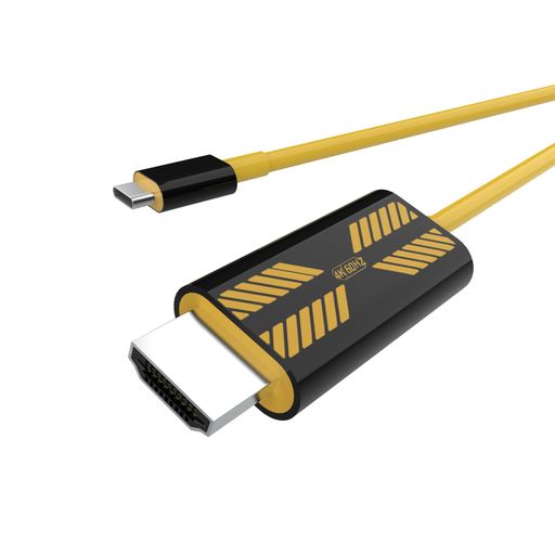 Hdmi Cable - GUROYIUSBTypeCHDMI変換ケーブル4K@60Hz2M接続ケーブルタイプCtohdmiThunderbolt34ケーブル対応iPhone16/iPhone16Pro/MacBookPro/Air/iPad