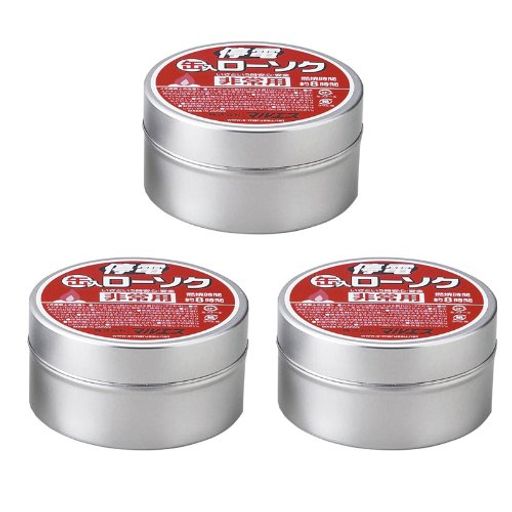 マルエス停電用缶入ローソク3個セット