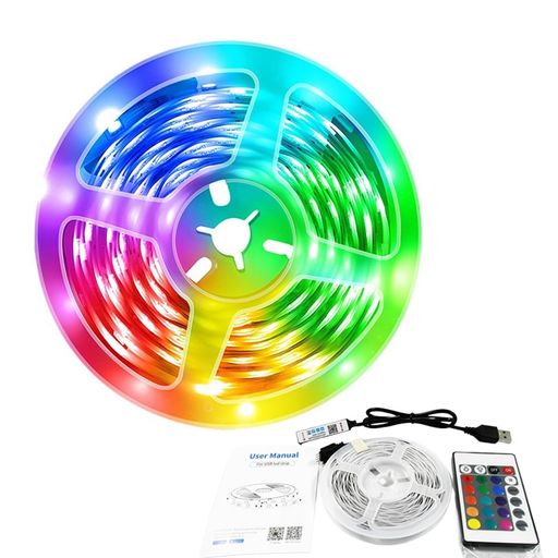【製品仕様】ledテープライトx 1(10m)、コントローラx 1、USBプラグx1 【安全設計&amp;簡単取り付け】誰でも5分でデコレーション完了、5Vの低電圧駆動なので、発熱が少なく、長時間触れても安全。 【USB給電だから、コンセントの場所を選ばない】「ベランダで使いたいけど、コンセントがない...」 そんな悩み、USB給電なら解決です。パソコンのUSBポートに挿せば、デスク周りの雰囲気も一気におしゃれに。「電気工事が必要?」「難しい設定は?」右向き矢印 一切不要です。届いてすぐ、あなたの好きな場所で光らせられます。 【RGBIC搭載!1本で7色の虹色演出が楽しめる】普通のテープライトは「1色ずつ切り替えるだけ」。でも、それって本当に欲しかった光ですか? 1本のテープで同時に複数色が発光し、流れるようなグラデーション、美しいレインボー効果を実現します。 【広く使用されている】色の変化ネオンロープライトは、庭、家、家、車、キッチン、ベッドルーム、バー、パーティービルディング、パーティー、コンピューターゲーム、屋外ゲームなどの装飾ライトの装飾ランプとバレンタインデーとしてよりよく使用できます、など。