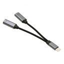 NFHKUSB-CタイプCオス-デュアルメスオーディオDACAUXミュージック16ビット48kHz&100WPD電源ケーブルノートパソコンタブレット電話用