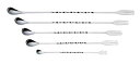 三宝産業 バースプーン シルバー 34CM YUKIWA Q-03302132