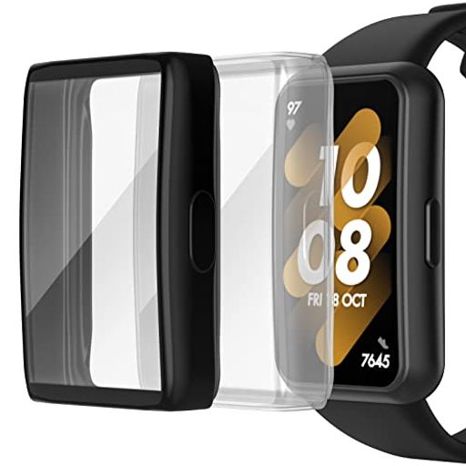 ATiCファーウェイバンド7ケース2枚セットHuaweiBand7/6/Honorband7/6カバー保護ケース全面保護柔らかいTPUケースキズ防止耐衝撃高透光率操作スムーズ防塵装着簡単一体型軽量Black& ATiCファーウェイバンド7ケース2枚セットHuaweiBand7/6/Honorband7/6カバー保護ケース全面保護柔らかいTPUケースキズ防止耐衝撃高透光率操作スムーズ防塵装着簡単一体型軽量Black&