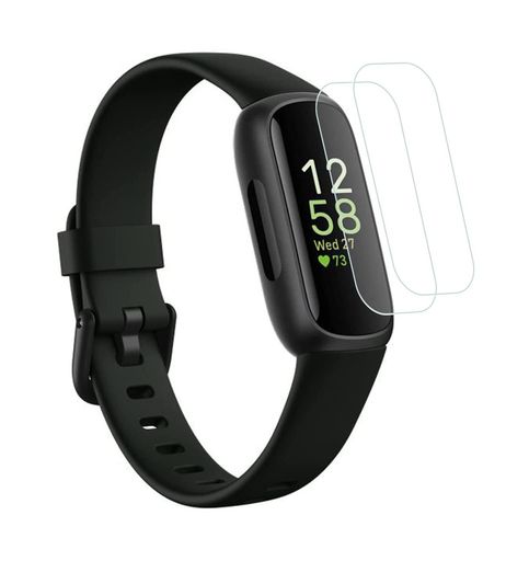 FITBIT INSPIRE3 保護フィルムTPU製 貼り直し可 貼付簡単 スムースタッチ 気泡なし キズ修復 高透過率 曲面を全面カバー FITBIT INSPIRE 3 対応[2枚セット]