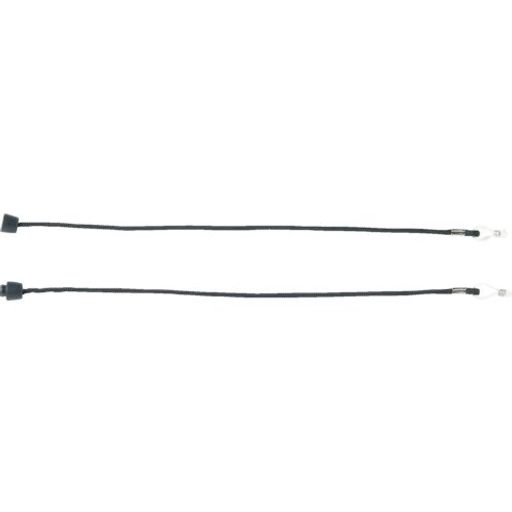 TRUSCO(トラスコ)セーフティグラス用ストラップ(黒)TSG-60BKx100本【ケース販売】