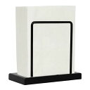 ナプキンスタンドナプキンホルダーテーブルペーパーナプキン用木製ベース付き紙ナプキンホルダー卓上ナプキン立てお洒落ペーパーナプキンホルダー名刺立てティッシュペーパ...