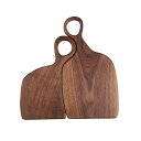 MUSOWOOD カップルまな板 木製まないた 独特なプレゼント 結婚式の贈り物 親へのプレゼント キッチン料理器具 パン果物盛り ペアルック二枚セット ウォー...