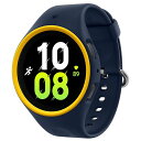 CASEOLOGY GALAXY WATCH 5 バンド ケース/WATCH 4 バンド ケース一体型 44MM TPU PC 画面保護 柔軟性 耐久性 保護力 干渉なし 突起カバー 画面保護 ナノポップ - ブルーベリーネイビー(2)