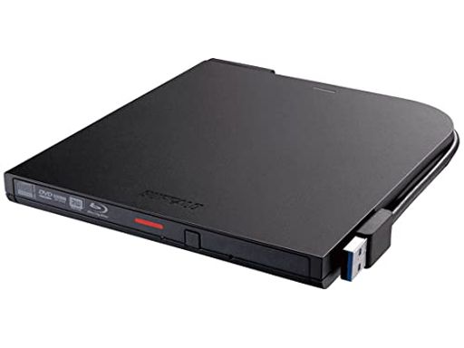 バッファローBRXL-PT6U3-BKE(ブラック)USB3.2(Gen1)対応ポータブルBD再生/書込ソフト添付 バッファローBRXL-PT6U3-BKE(ブラック)USB3.2(Gen1)対応ポータブルBD再生/書込ソフト添付