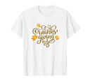 カエデの葉感謝祭秋秋葉Tシャツ