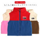 ジップアップベスト キッズ スタンドカラー フリースベスト 暖かい 子供用 女児 トップス あったかい ジレ 防寒 おしゃれ シンプル 可愛い フリースベスト ...