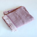 今治タオル コンテックス コットン&ウールストール HAORU/羽織Imabari Towel Kontex HAOLUkoubai(紅梅)
