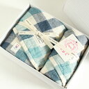 今治タオル コンテックス ブロックチェック ギフトセットImabari Towel Kontex Block Check GiftSetフェイスタオル1枚xゲストタオル1枚ギフトラッピング無料 のし無料