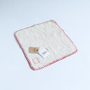 今治タオル オーガニックステッチimabari towel Organic Stitchハンカチ レッド