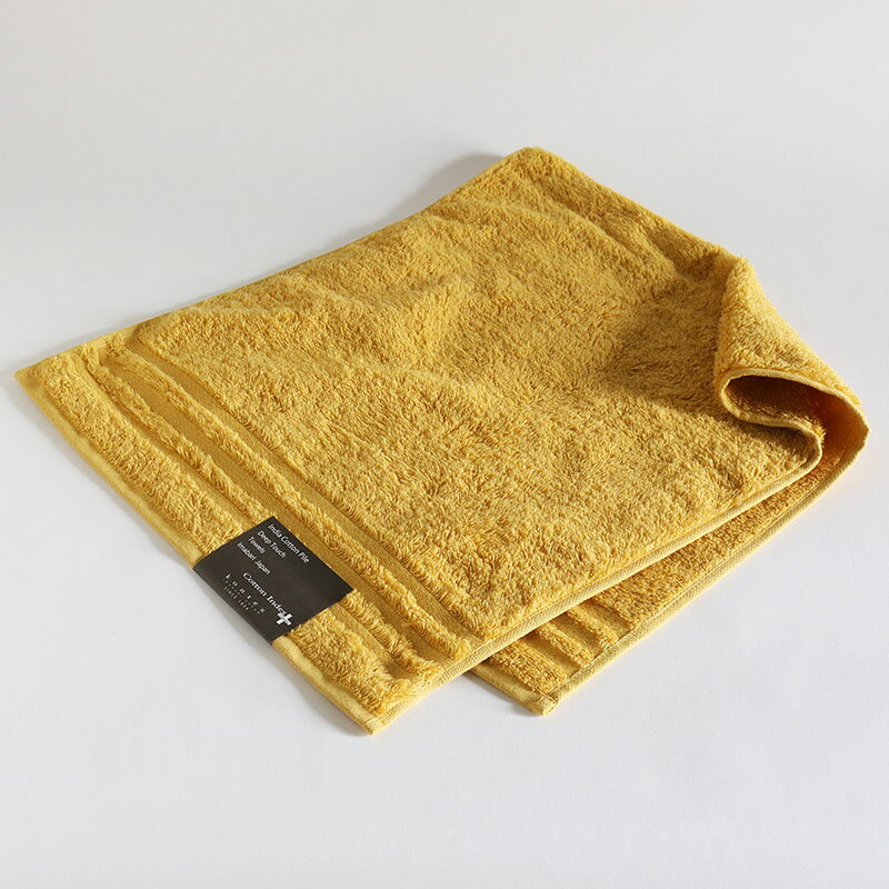 今治タオル コンテックス プラスカラーimabari towel KONTEX PlusColorフェイスタオル イエロー