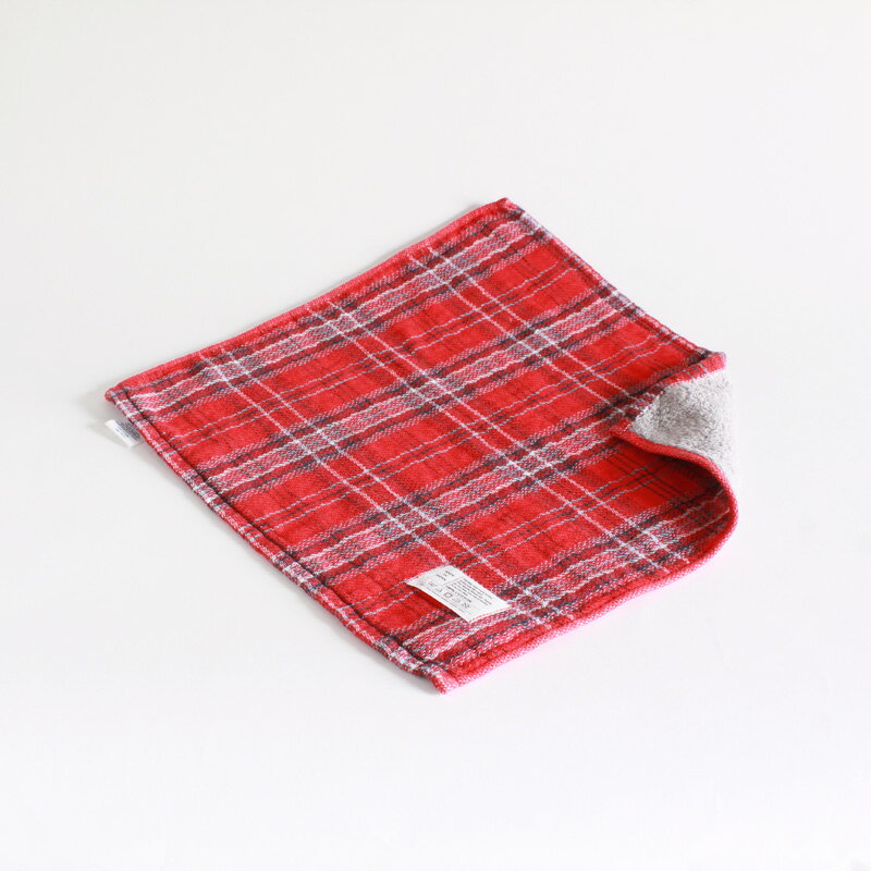 ^I RebNX ^[^`FbNImabari Towel Kontex Tartan CheckSize S bh