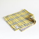 今治タオル コンテックス タータンチェックImabari Towel Kontex Tartan CheckSize M イエロー