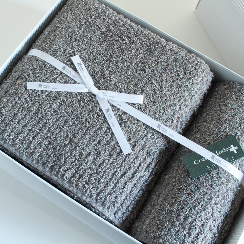 今治タオル コンテックス ヴィータ ギフトセットImabari Towel Kontex Vita GiftSetバスタオル1枚xフェイスタオル1枚ギフトラッピング無料 のし無料