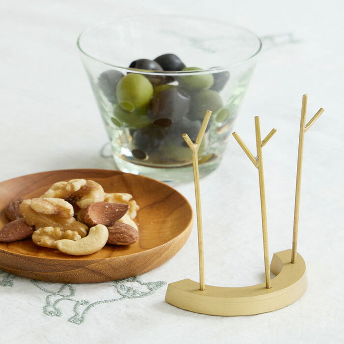 shesay BRASSで出来たピックスタンド 半円型　304033