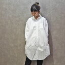Sun valley(サンバレー)オックス製品染 シャツワンピース/SKT003008