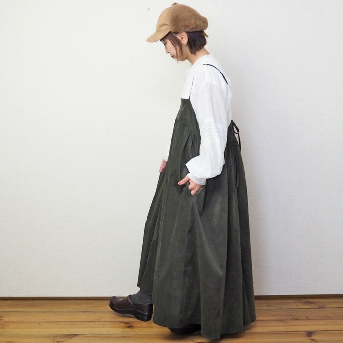 【Sale 50%OFF 】LUEUF ルフ 細コール2WAYジャンパースカート R350620【￥13 200 税込 →50%OFF 】