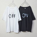 （g)天竺プリントTシャツ 　ON/OFF　g-317