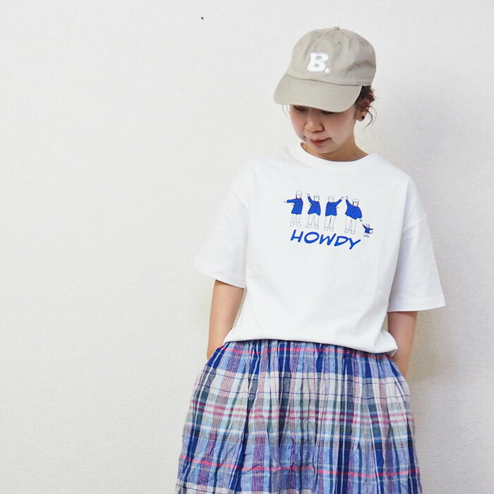 ALDAYS 　プリントTシャツ　HOWDY　AL-006