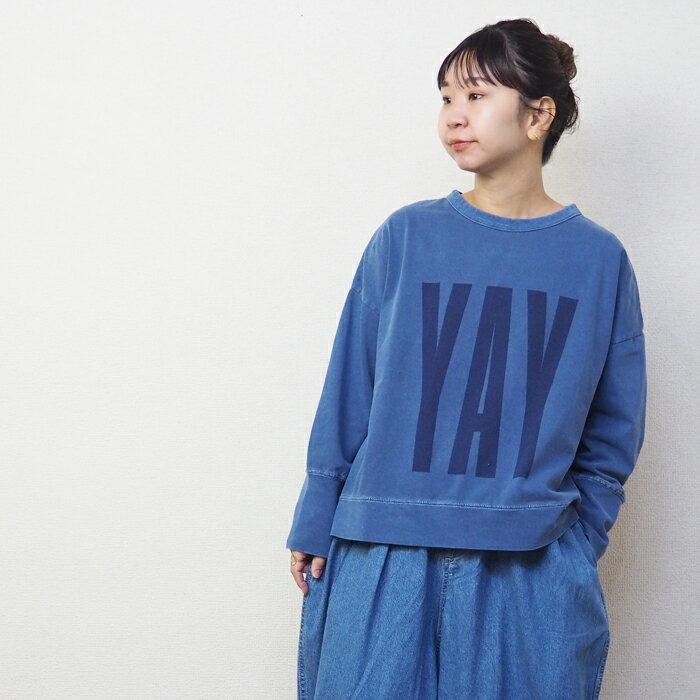 【Sale!20%OFF!】FILUM ピグメントプルオーバー YAY 2409-205【¥9,790(税込)→20%OFF!】