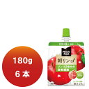 『ミニッツ メイド 朝リンゴ』は、管理栄養士推奨の果物由来の栄養素と果汁感が特長のゼリー飲料です。 リンゴ2個分の食物繊維*、リンゴ1/2個のエネルギー、ヨーグルト1個分**のカルシウムを、リンゴとヨーグルトの風味で、手軽に摂ることができます。 おやつや小腹満たしはもちろんのこと、慌ただしく、生活リズムや食生活が乱れがちな朝にぴったり。 手軽な朝食代わりにリンゴの恵みがギュッとつまった『ミニッツ メイド 朝リンゴ』を、ぜひお試しください。 *リンゴ1個分を可食部分255gとしています **ヨーグルト1個を100gとしています ※予告なくデザイン等が変更になる場合がありますので、ご了承ください。 製品仕様 商品名 ミニッツメイド 朝リンゴ 180g×6本 品名 清涼飲料水（ゼリー飲料） カロリー 72kcal/1袋 原材料名 砂糖（国内製造）、食物繊維、りんご果汁、脱脂粉乳、発酵乳、寒天/ 乳酸Ca、増粘多糖類（大豆由来）、香料、酸味料、酸化防止剤（V.C）、甘味料（スクラロース） 栄養成分(100ml・100gあたり) エネルギー 72kcal たんぱく質 0.7g 脂質 0g 炭水化物 23.4g （糖質 15.1g 食物繊維 8.3g） 食塩相当量 0.06g カルシウム 150mg 容量 180g 入数 6本 賞味期限 製造から9ヶ月 保存方法 高温・直射日光をさけてください 販売者 コカ・コーラ カスタマーマーケティング(株) 東京都港区六本木6-2-31 みにっつめいどあさりんご minute maid morning ringo パウチ pouch 6 ゼリー飲料 リンゴ2個分の食物繊維 リンゴ1/2個のエネルギー ヨーグルト1個分のカルシウム りんご こちらの商品の梱包サイズは「 B 」です。（注文個数:1あたりB×1）※領収書に関して※ 領収書をご希望のお客様はご購入手続きの際、備考欄に発行希望の旨をご記入ください。 また、領収書の宛名や発送先等ご指定のあるお客さまは併せてご記入くださいますようお願い致します。 メーカー直送商品の領収書は商品とは別送となります。 領収書が商品よりも先に届く場合があります。予めご了承ください。 ※こちらの商品は大型配送便の為送料無料ラインは適用外です。