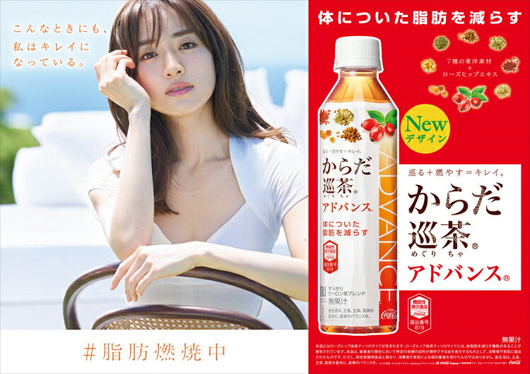 からだ巡茶 Advance 410ml ペットボトル 24本入