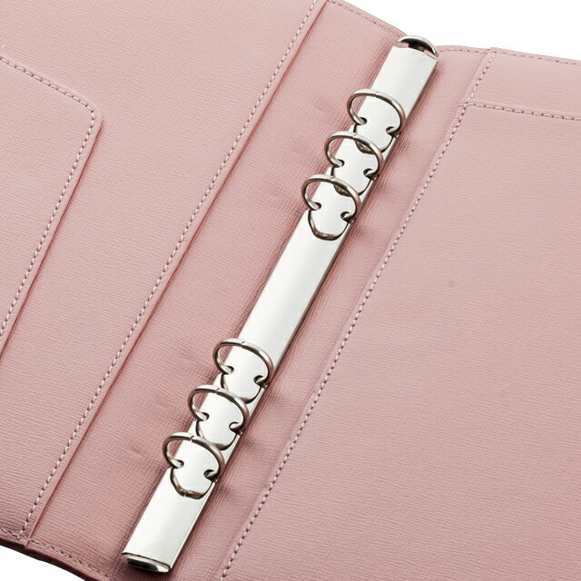 ブレイリオ　システム手帳サフィアーノ　A5　16mm　ベルトPKピンク727−90 Brelio スケジュール帳 ビジネス手帳　リフィル ギフト プレゼント 贈答品 記念品 お祝い 文房具