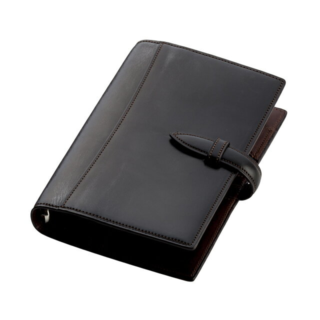 ブレイリオ システム手帳U.K.ブライドル バイブル 20mm ベルトCHチョコ575−20 Brelio スケジュール帳 ビジネス手帳 リフィル ...