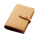 ブレイリオ システム手帳V.M.レザー ミネルバボックス バイブル 16mm ベルトNTナチュラル576−40 Brelio スケジュール帳 ビジネ...