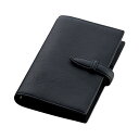 ブレイリオ システム手帳V.M.レザー ミネルバボックス バイブル 16mm ベルトNVネイビー576−70 Brelio スケジュール帳 ビジネス...