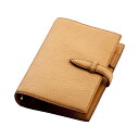 ブレイリオ システム手帳V.M.レザー ミネルバボックス バイブル 20mm ベルトNTナチュラル577−40 Brelio スケジュール帳 ビジネ...