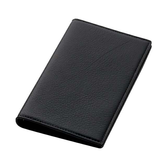 ブレイリオ システム手帳YAKレザー バイブル 11mmノートBK/NVブラック×ネービー582−17 Brelio スケジュール帳 ビジネス手帳 ...