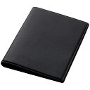 ブレイリオ システム手帳YAKレザー A5 16mmノートBK/WIブラック×ワイン734−15 Brelio スケジュール帳 ビジネス手帳 リフィ...