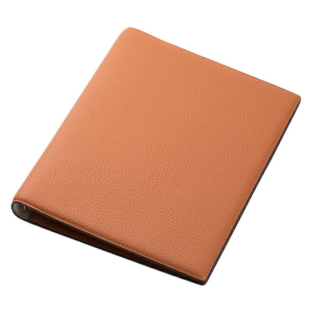 ブレイリオ システム手帳モルビド A5 16mm ノートOR/GDオレンジ/ガーデニア735-34 Brelio スケジュール帳 ビジネス手帳 リフィル ギフト...