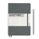 ロイヒトトゥルム LEUCHTTURM ノートブック ハードカバーアントラサイトミディアム (A5)無地 344785 Anthraciteノート メモ 手帳 ...