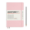 ロイヒトトゥルム LEUCHTTURM ノートブック ハードカバーパウダーミディアム (A5)横罫361573 Powderノート メモ 手帳 メモ帳 日記 記...