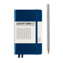 ロイヒトトゥルム ノートブック ポケット A6 ネイビー 方眼 342919LEUCHTTURM ハードカバー ノート メモ 手帳 メモ帳 日記 記録 ドイツ ...