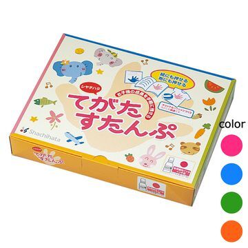 【全4種】シヤチハタ てがたすたんぷセット ピンク HT-AS-P ブルー HT-AS-B グリーン HT-AS-G オレンジ..