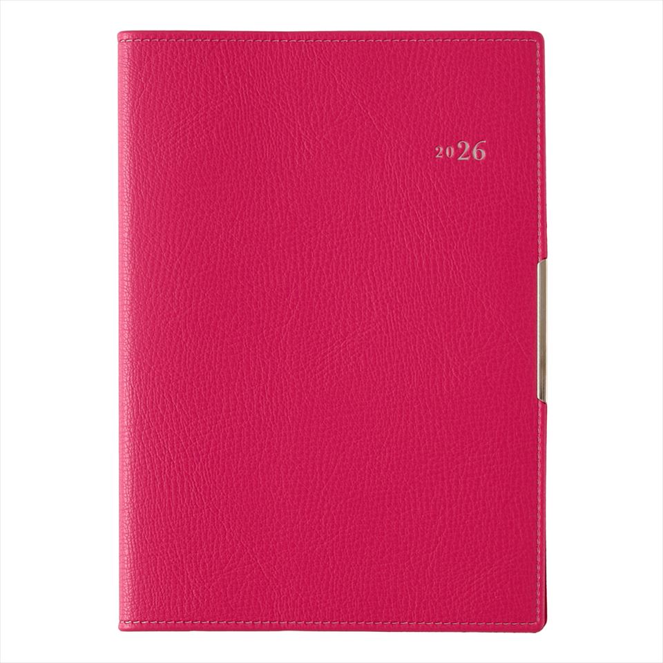 日本能率協会 2026年 手帳 1月始まり 2517 ペイジェムマンスリーグラースB6-i月曜（レッド） ダイアリー ビジネス手帳 スケジュール帳 定番 シンプル 日記 おすすめ 人気 手帳 JMAM 能率 能率手帳 ノルティ ペイジェム PAGEM by NOLTY