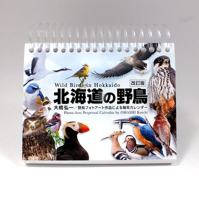 北海道の野鳥　毎年カレンダーカレンダー 万年カレンダー 鳥 野帳 卓上カレンダー ギフト プレゼント 贈り物 母の日 母の日ギフト 母の日プレゼント