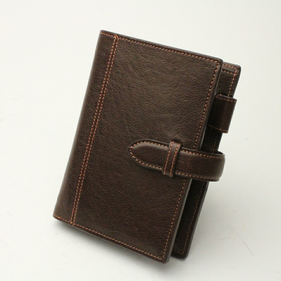 アシュフォード システム手帳ディープMINI6 13mm 1236-022 ブラウン ミニ6 ASHFORD スケジュール帳 ビジネス手帳 手帳 プレゼント ギ...