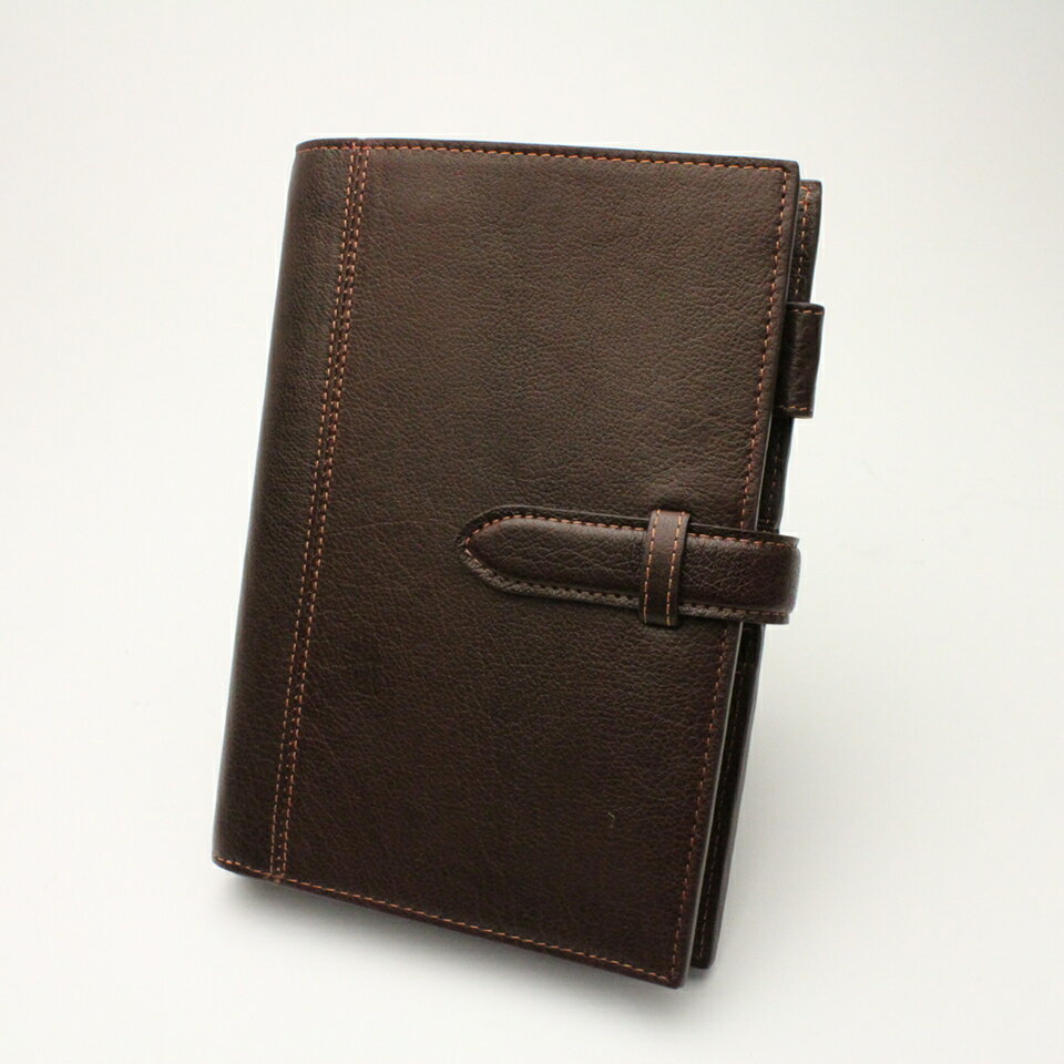 アシュフォード システム手帳ディープBIBLE19mm 7238-022 ブラウン バイブル ASHFORD スケジュール帳 ビジネス手帳 手帳 プレゼント ギ...