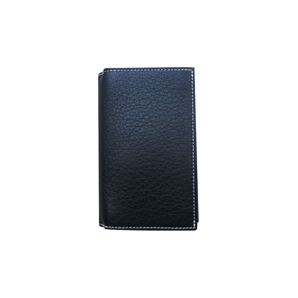 アシュフォード システム手帳 ディープMICRO5 8mm+名刺入れ 2101-077ネイビー ミニ5 ASHFORD スケジュール帳 ビジネス手帳 手帳 プレ...