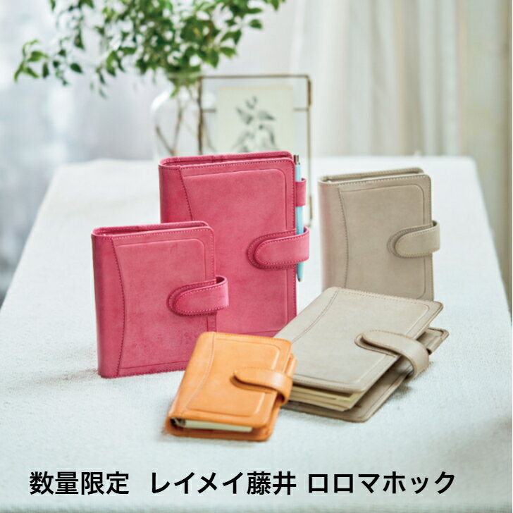【2025年限定】レイメイ藤井 ダヴィンチ システム手帳 ロロマホック 聖書（バイブル）/ミニ6/ミニ5 アージェントAG/イエローY/コーラルCL ポケット mini5 ビジネス手帳 手帳 プレゼント ギフト 贈答品 お祝い 本革 ロロマクラシック 限定 DB1412/DP1413/DPM1414