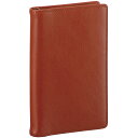 レイメイ藤井 ダヴィンチ システム手帳 スタンダード (スリムポケット) 8mm ブラウンJDP3009C Raymay ミニ6サイズ ミニ6 ミニ6穴 バイブ...