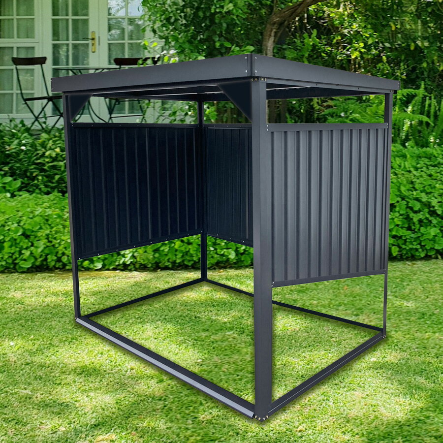 【公式】新商品 新色ブラック塗装 万能物置 物置 屋外 大型 おしゃれ 物置き 多目的万能物置 サイクル..